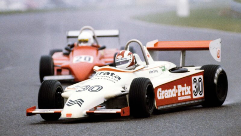 Allen Ber at British F3 in 1983