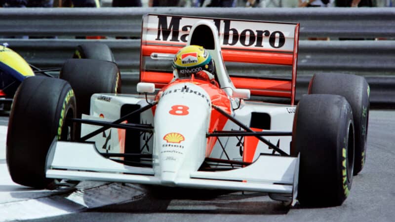 Ayrton Senna McLaren MP4:8 1993 Monaco GP