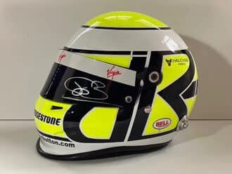 Product image for Jenson Button Signed | Full Size Brawn GP Helmet
