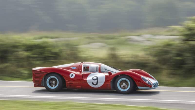 Ferrari 412P side view