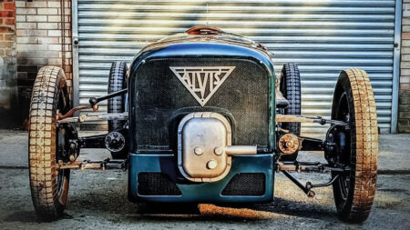 Revived Alvis grand prix car scrambled to Bicester