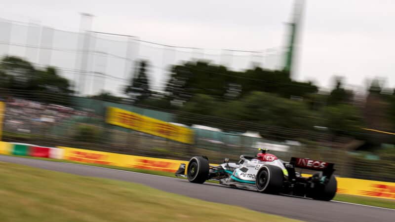Lewis Hamilton at Suzuka in 2022 Japanese Grand Prix
