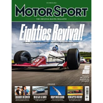 Product image for October 2023 | Eighties Revival! | Motor Sport Magazine