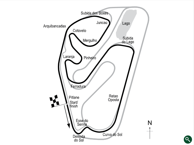 Interlagos map