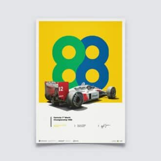 Product image for McLaren MP4/4 - Ayrton Senna - 88 - San Marino GP - 35th Anniversary - 1988