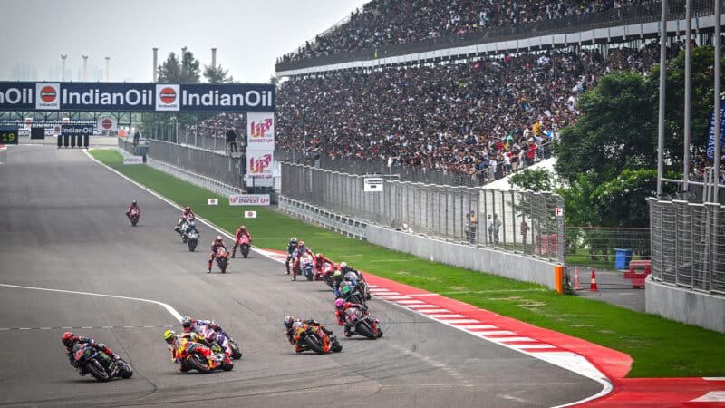Start of 2023 MotoGP Indian GP