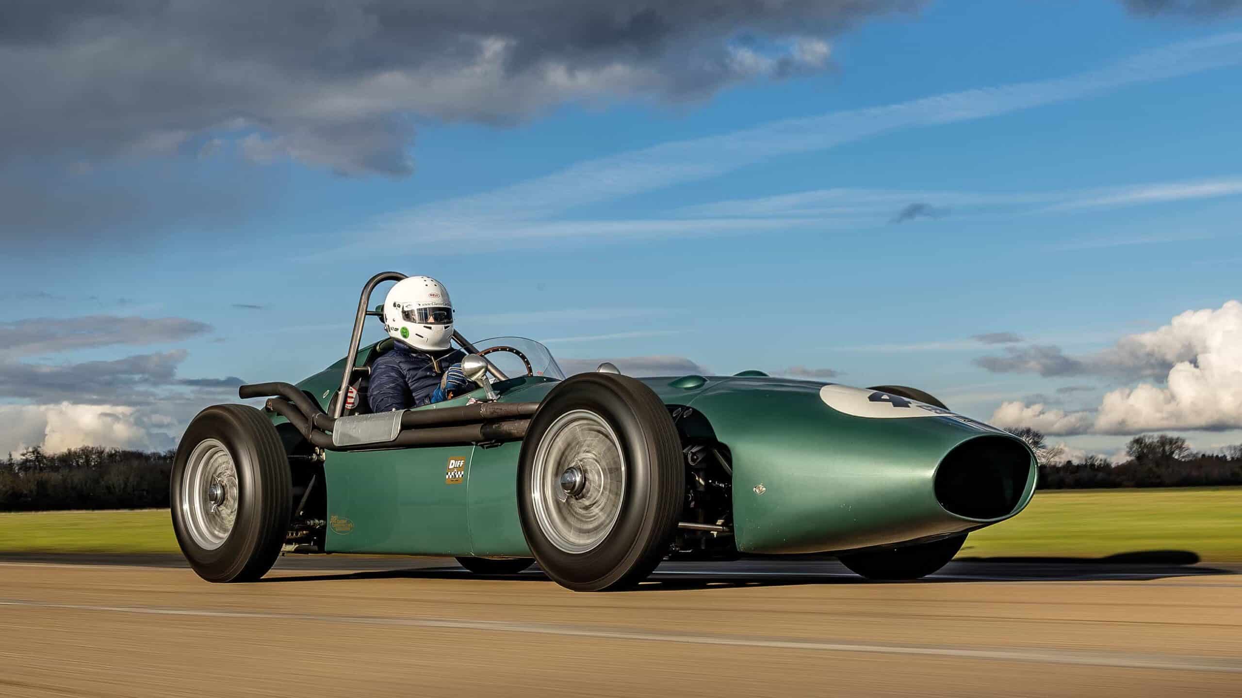 Test drive with the Aston Martin DBR4