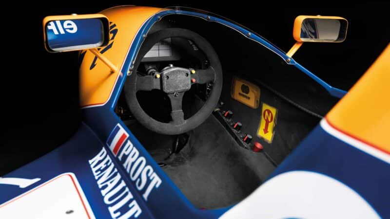 Williams Fw15c_Cockpit