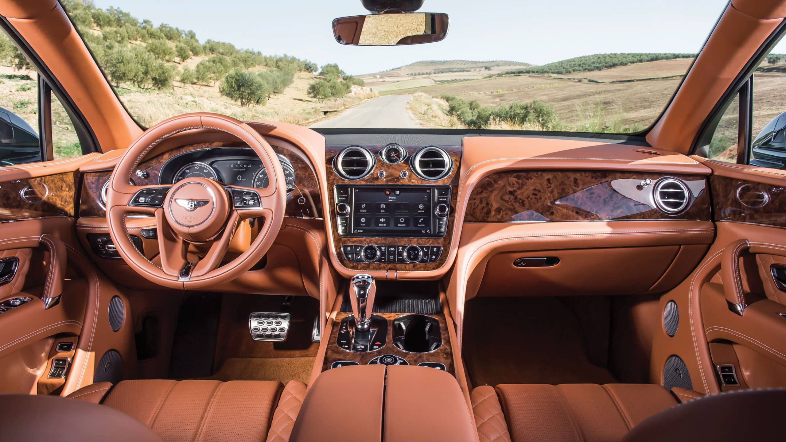 Bentley SUV Interior