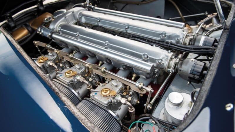 The 3-litre twin-plug Aston engine