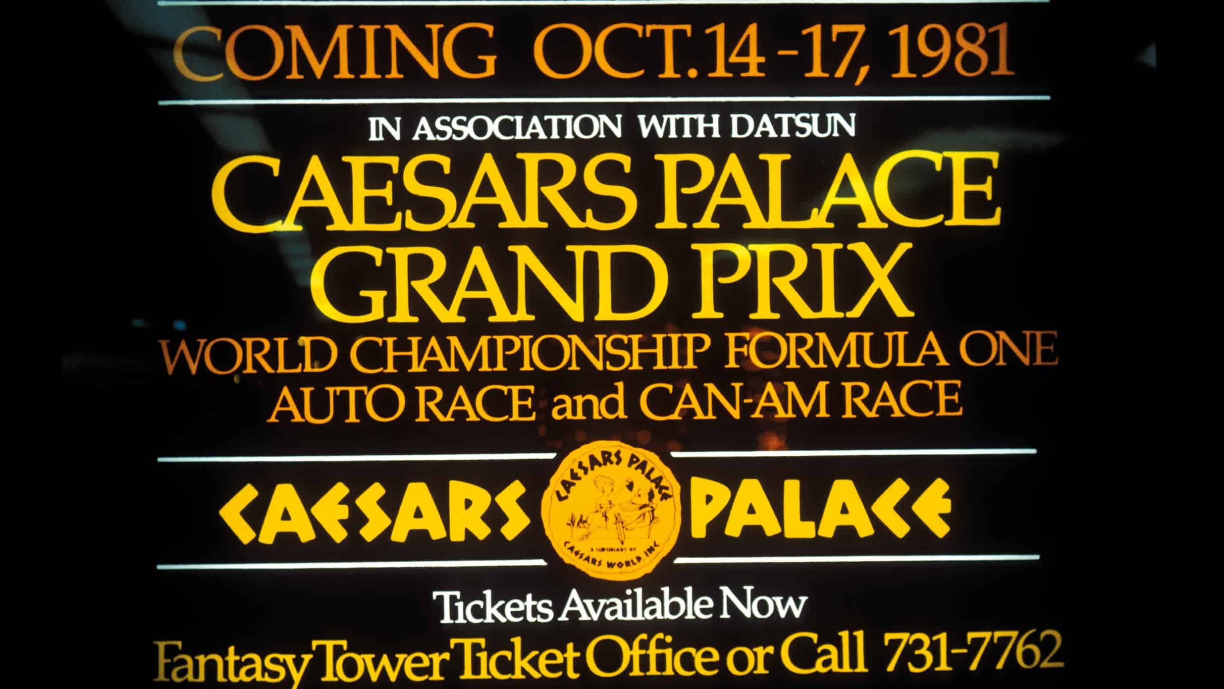 LV GP event poster