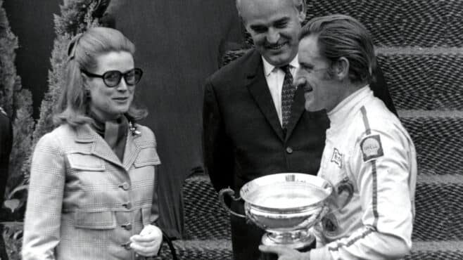 Graham Hill’s Triple Crown prizes set to be sold at auction