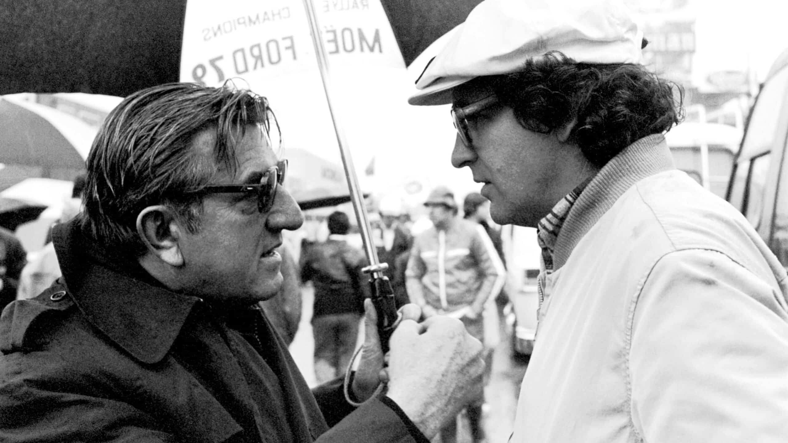 Doodson with president Balestre