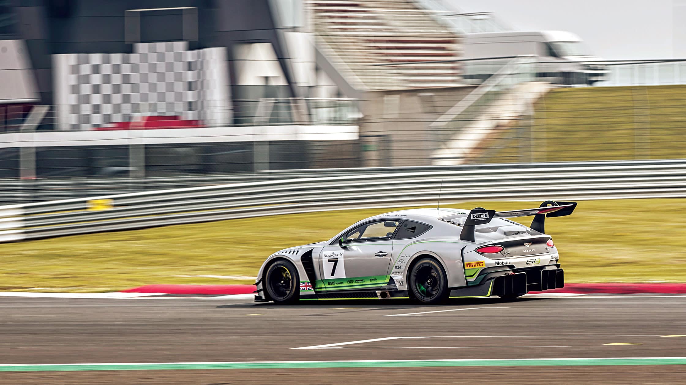 Bentley GT3 Track Side Shot