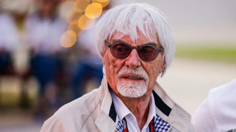 Bernie Ecclestone at 2023 Bahrain Grand Prix