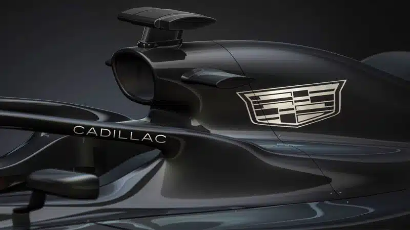 Cadillac engine cover F1