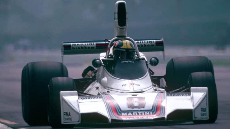 Carlos Pace Brabham 1975 Italian GP