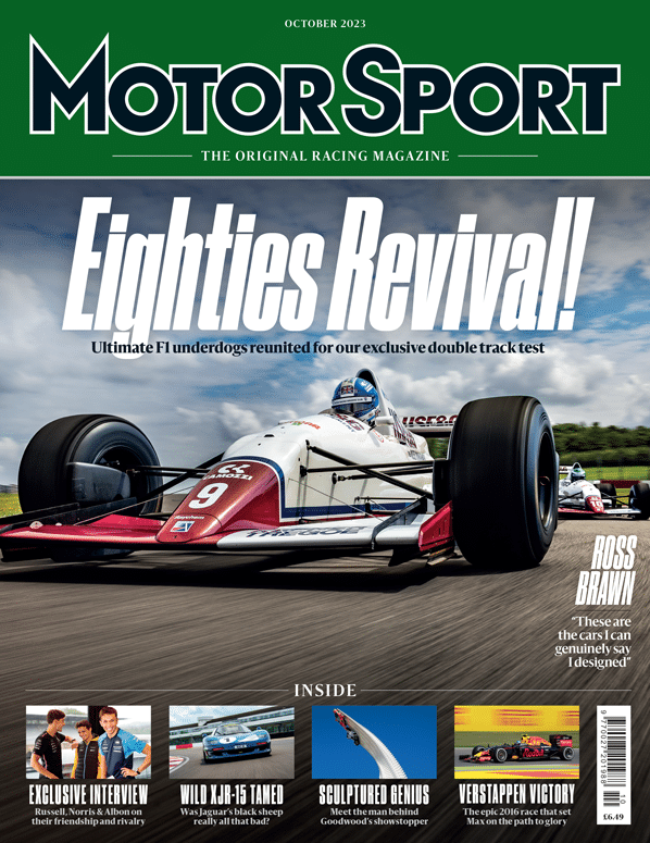 Motor Sport Diary and Pen Oct