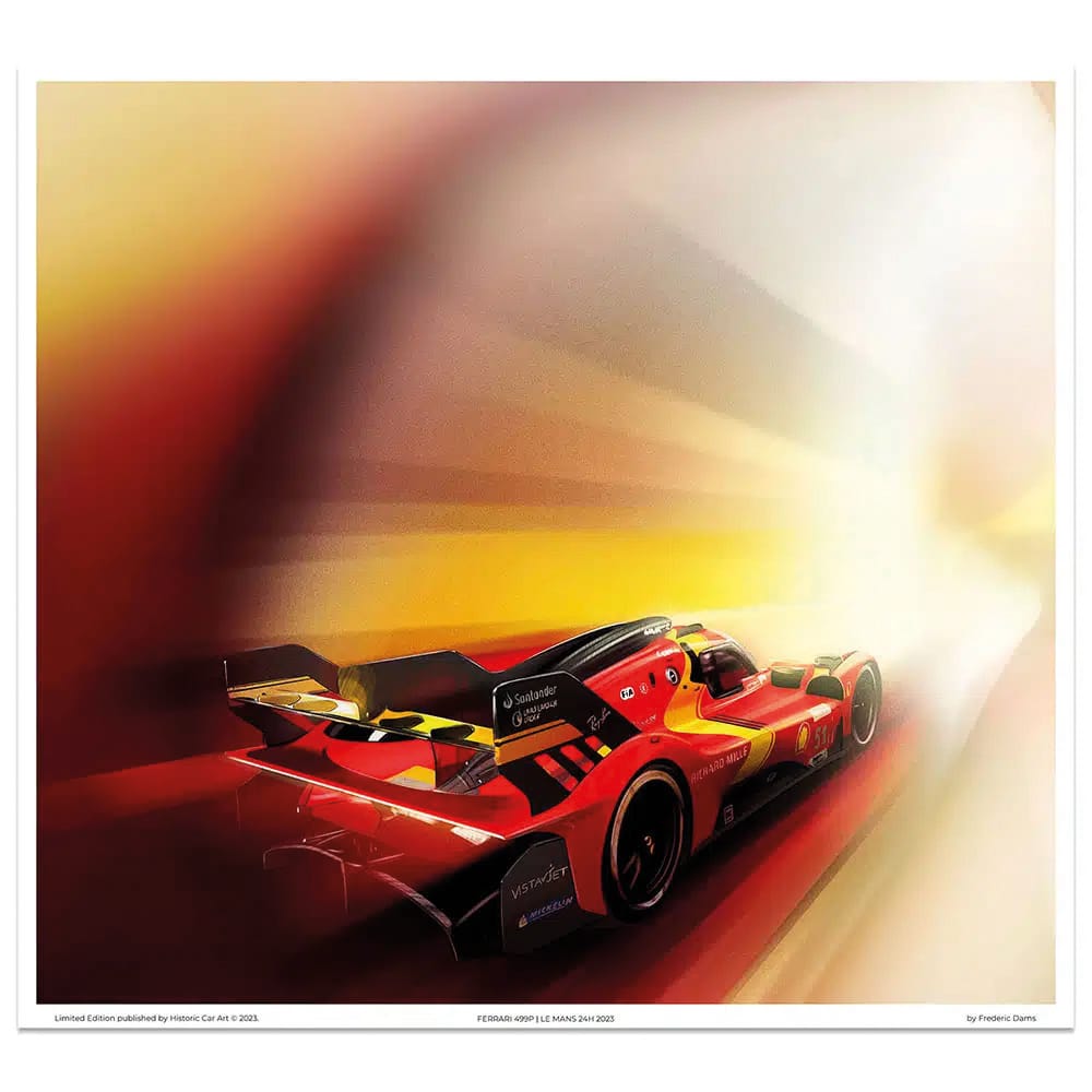 Le Mans 2023 Art Print