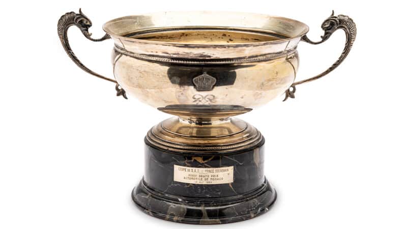 Graham Hill Monaco Grand prix winning trophy from 1969
