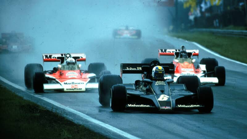 Gunnar Nilsson in 1977 Belgian Grand Prix