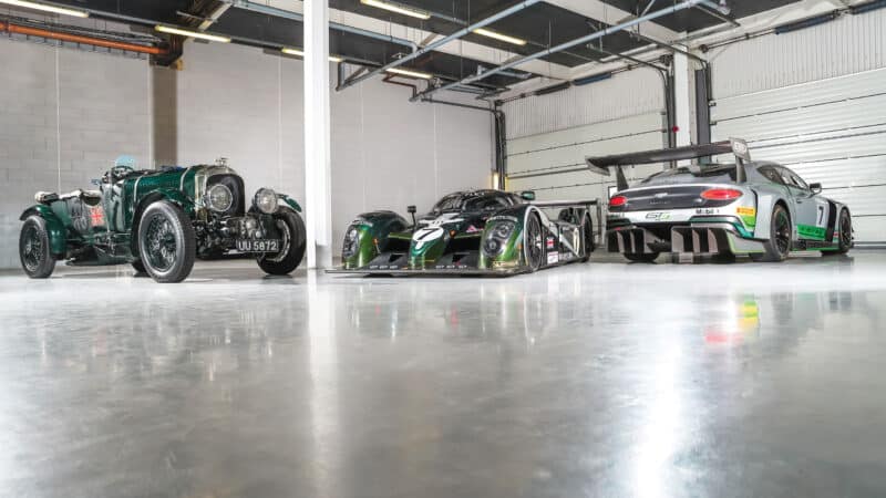 3 Generations of Bentley's indoors