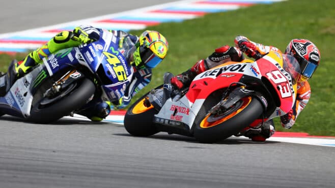 Márquez is doing the exact opposite of what Rossi did 13 years ago