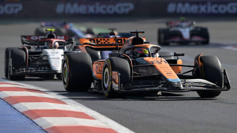 Oscar Piastri McLaren 2023 Mexican GP