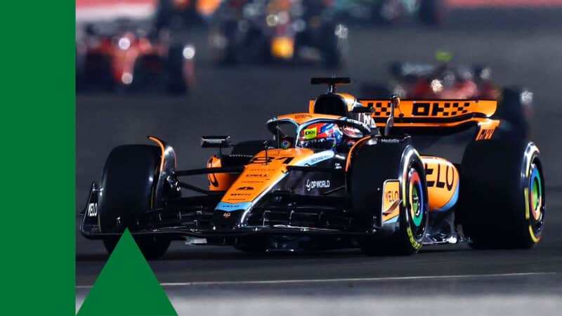 Oscar Piastri McLaren 2023 Qatar GP