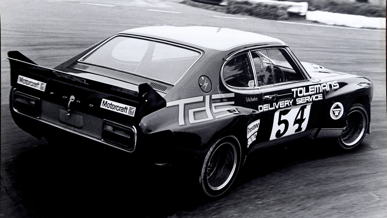 Colin Hawker and his Capri