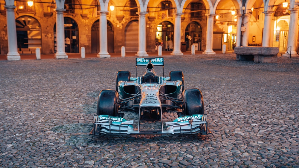 Lewis Hamilton’s 2013 Hungarian GP car