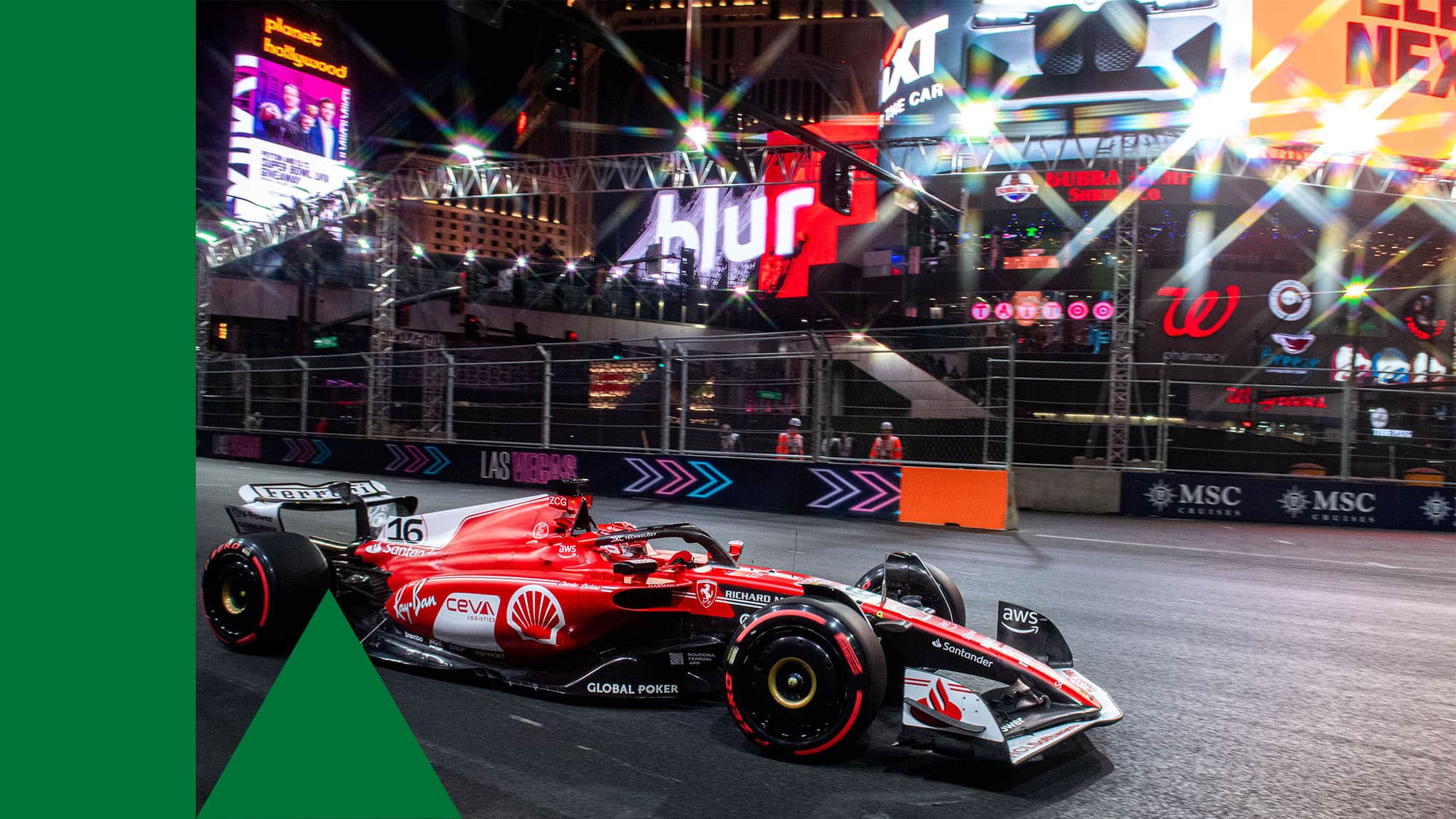 3 Charles Leclerc Ferrari 2023 Las Vegas GP