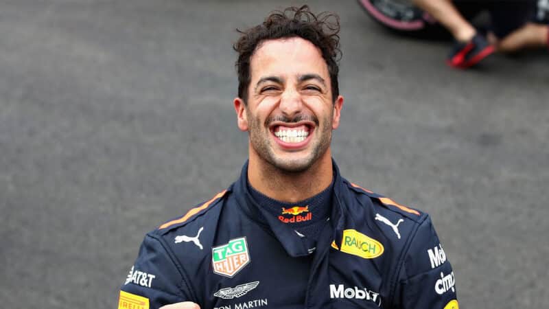 4 Daniel Ricciardo Red Bull 2018 Mexico City GP