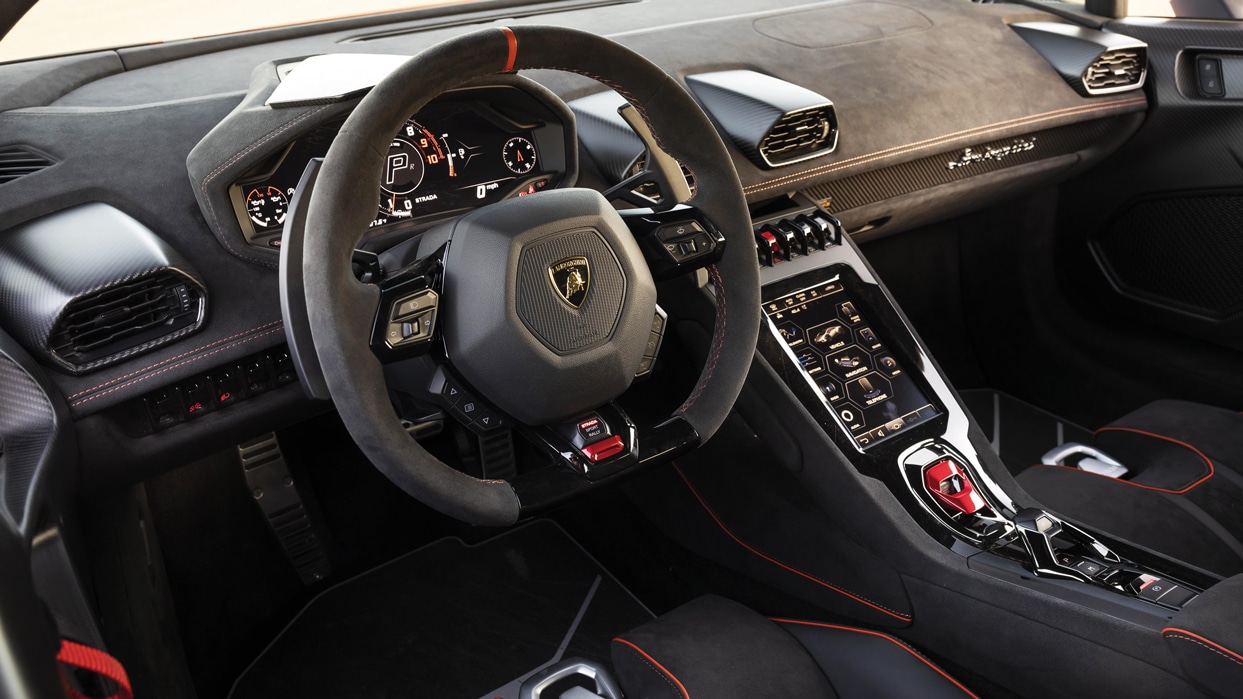 Lambo Huracán Interior