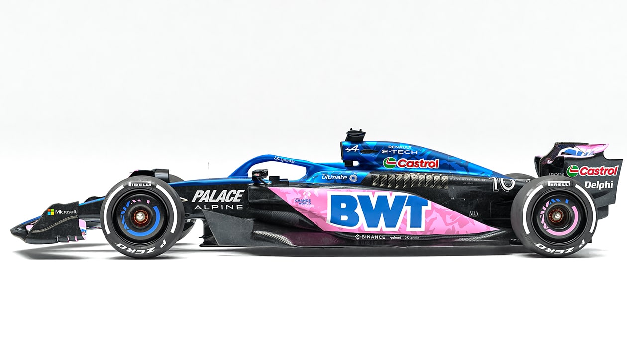 Alpine Las Vegas livery