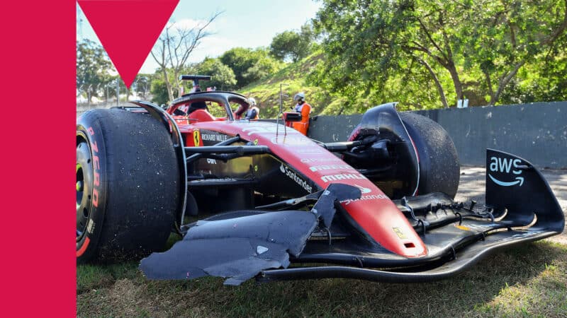 Charles Leclerc Ferrari 2023 Brazilian GP