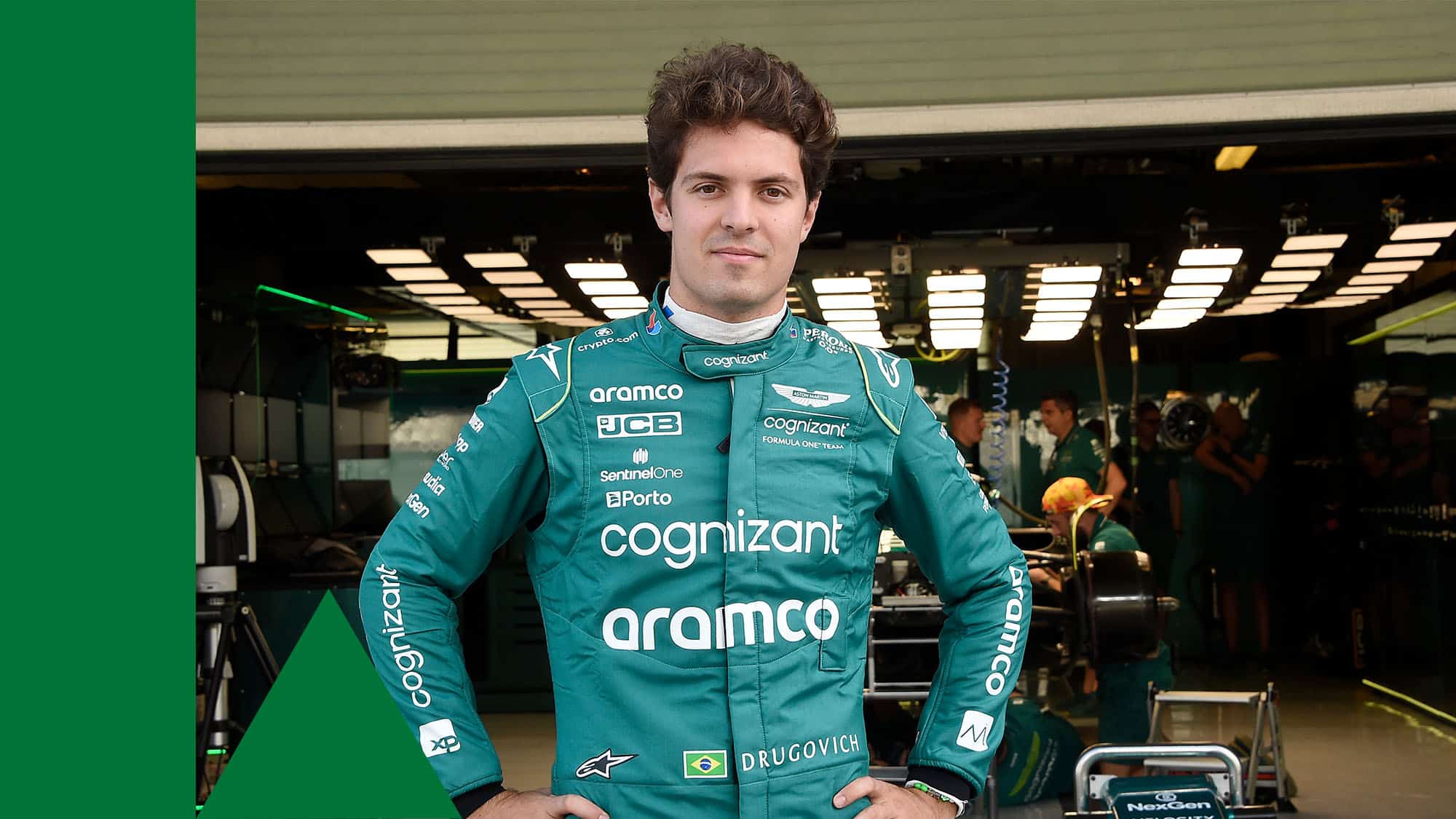 Felipe Drugovich Aston Martin 2023 Abu Dhabi GP