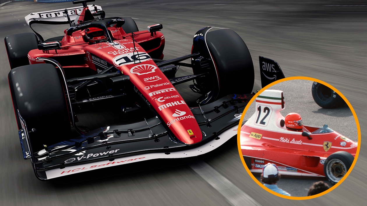 Ferrari 2023 Las Vegas livery
