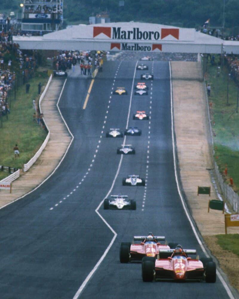 Ferrari’s Villeneuve and Pironi lead at 1982 Kyalami