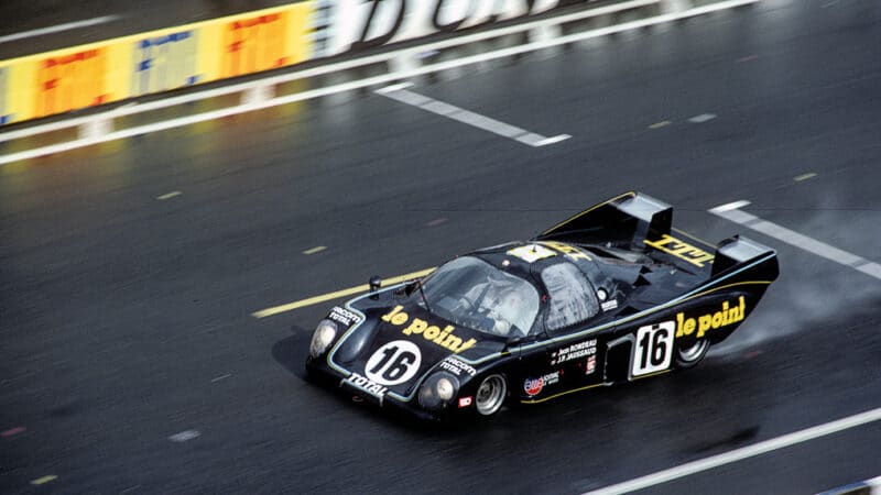 Jean Rondeauvs Porsche to win Le Mans in 1980