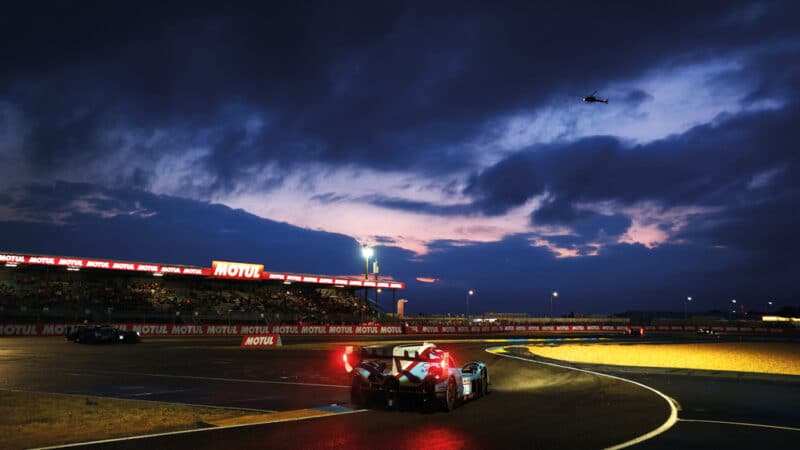 Le Mans 2023 sunset