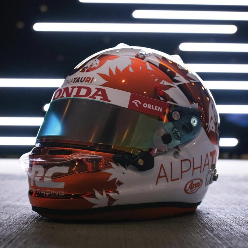 Yuki Tsunoda Las Vegas GP Helmet