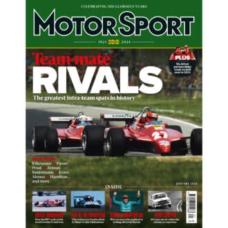 Product image for January 2024 | Team-mate Rivals | Motor Sport Magazine