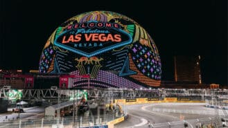 What will F1 display on the brand new Las Vegas Sphere?