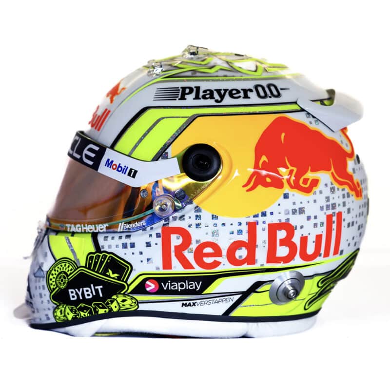 Max Verstappen Las Vegas helmet