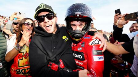 ‘Valentino told me to be calm and understand the situation’