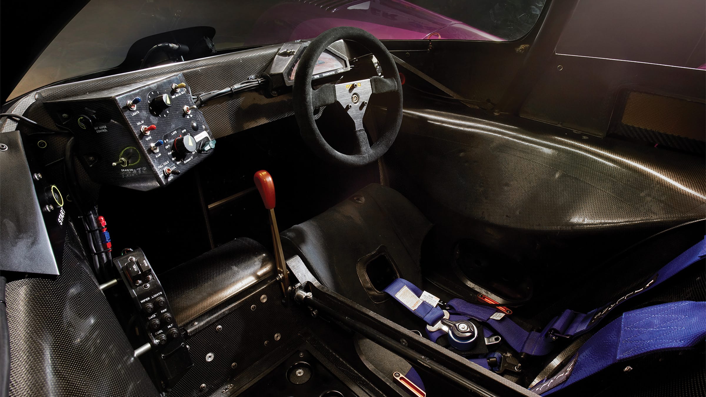 XJR14 cockpit