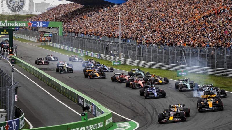 Verstappen leads the 2023 Dutch Grand Prix