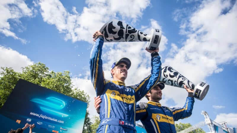 Buemi picked up the pieces