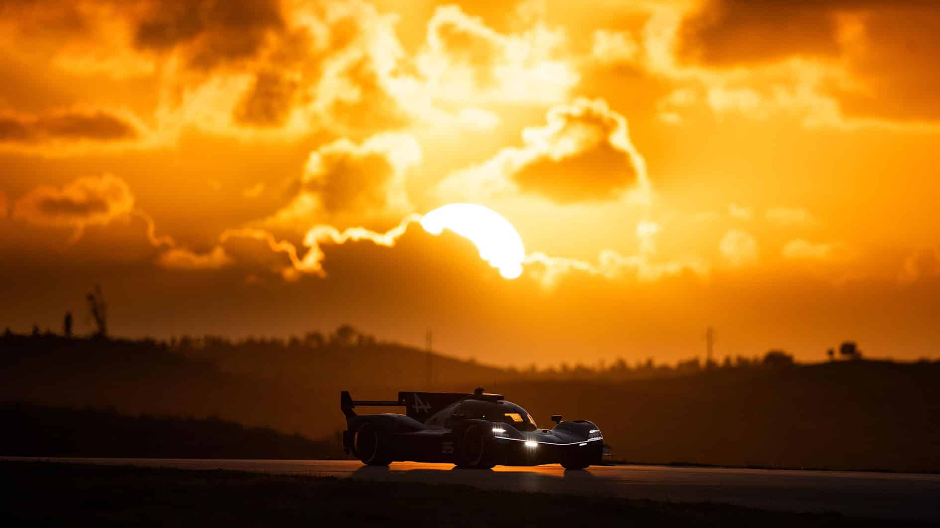 Alpine 2023 testing WEC